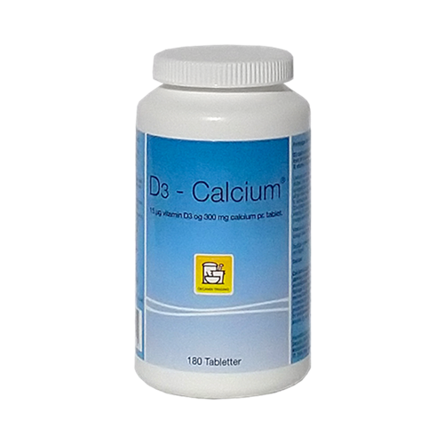 Decamin D3-Calcium 180 stk.