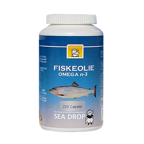 Decamin Fiskeolie - Sea Drop 220 stk.